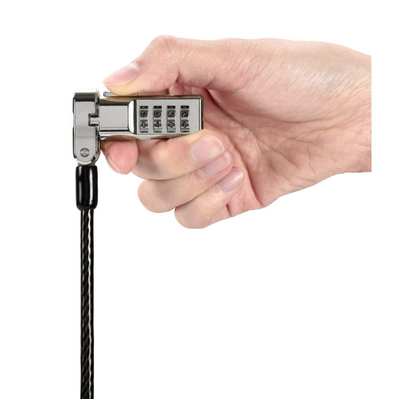 Câble de sécurité Kensington 3 en 1 à combinaison réinitialisable (K62316WW)