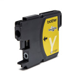 Cartouche d'encre Brother LC1100Y Jaune - Brother d'origine (LC1100Y)