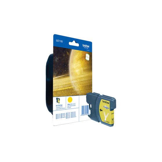 Cartouche d'encre Brother LC1100Y Jaune - Brother d'origine (LC1100Y)