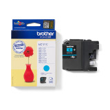Cartouche d'encre Brother LC121C Cyan - Brother d'origine (LC121C)