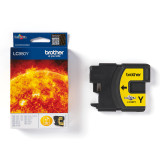 Cartouche d'encre Brother LC980Y Jaune - Brother d'origine (LC980Y)