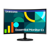 Écran 24" incurvé Full HD Samsung Essential S3 S36GD (LS24D360GAUXEN)