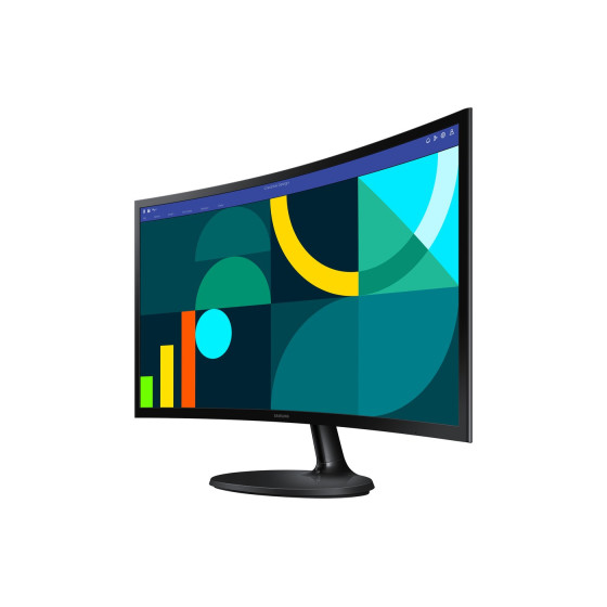 Écran 24" incurvé Full HD Samsung Essential S3 S36GD (LS24D360GAUXEN)