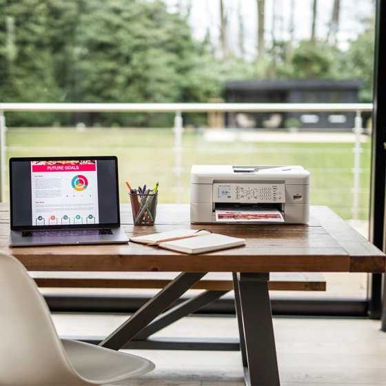 Imprimante multifonction 4-en-1 jet d'encre A4 Wi-Fi (MFC-J1010DW)