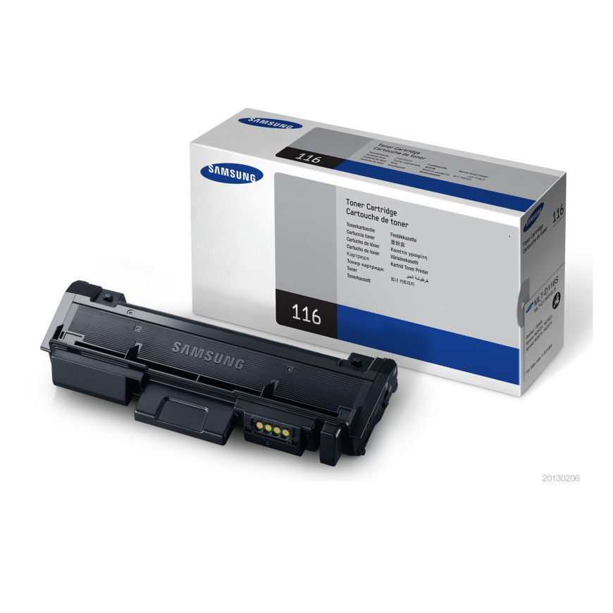 Toner Samsung MLT-D116S Noir - Samsung d'origine (MLT-D116S/XSG)