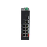 Switch Dahua PoE 10 port (8 PoE) PFS3110-8ET-96 non-géré fast ethernet (10/100) connexion ethernet, noir