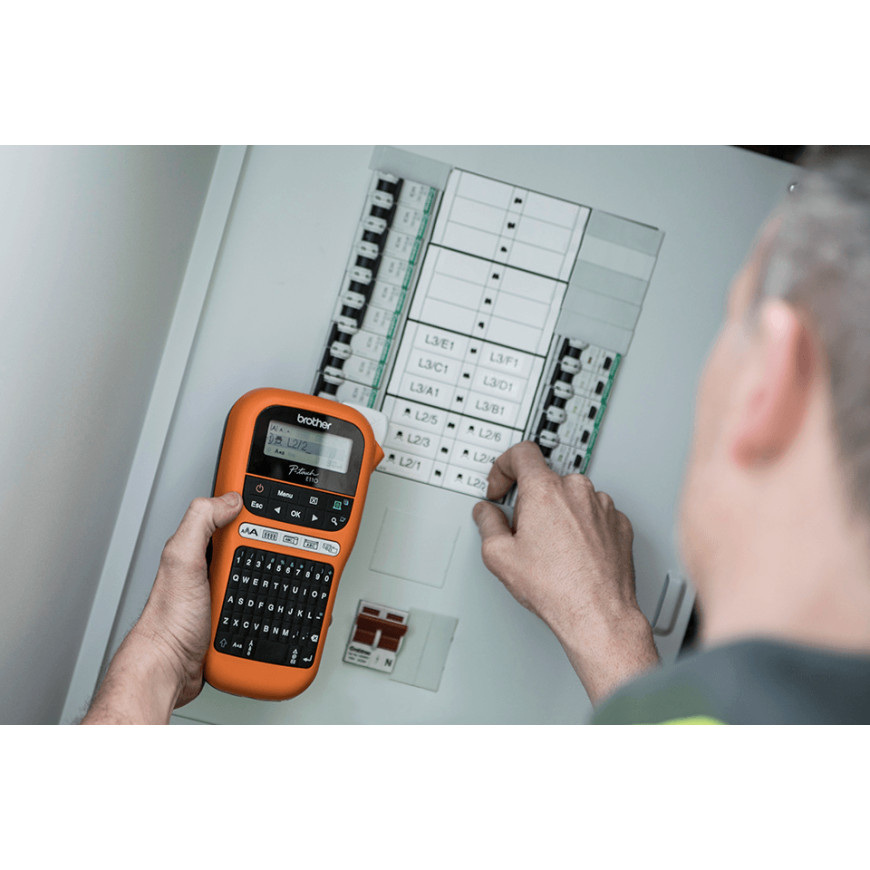 Etiqueteuse portable pour les électriciens (PT-E110)