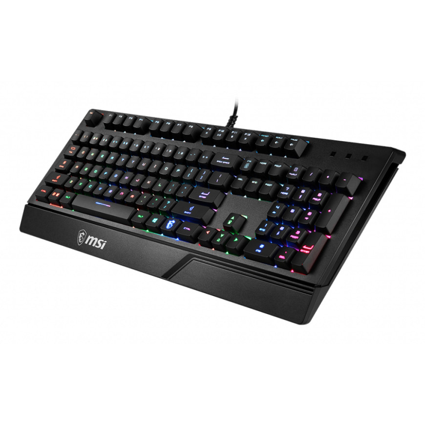 Clavier gaming rétroéclairé MSI VIGOR GK20 - AZERTY (S11-04FR233-CLA)