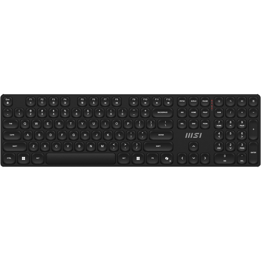 Ensemble clavier et souris sans fil MSI FORGE K210 - Qwerty (S11-43US221-Y92)