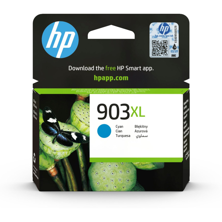 Cartouche d'encre HP 903XL cyan - grande capacité HP d'origine (T6M03AE)