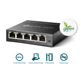 Switch Tp-link TL-SG105E Smart 5 Ports Tplink Gigabit (TL-SG105E)