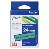 Ruban Brother TZE751 Noir - Cassette a Brother d'origine (TZE751)