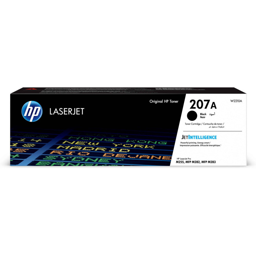 Toner HP 207A noir (W2210A) - HP LaserJet d'origine