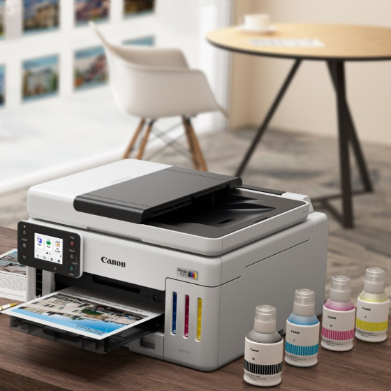 Imprimante Canon à réservoir multifonction couleur MAXIFY GX6140 (6882C009AA)