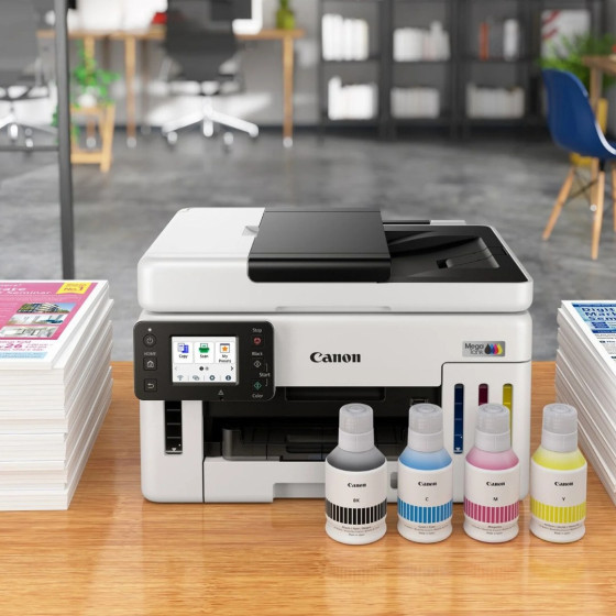 Imprimante Canon à réservoir multifonction couleur MAXIFY GX6140 (6882C009AA)