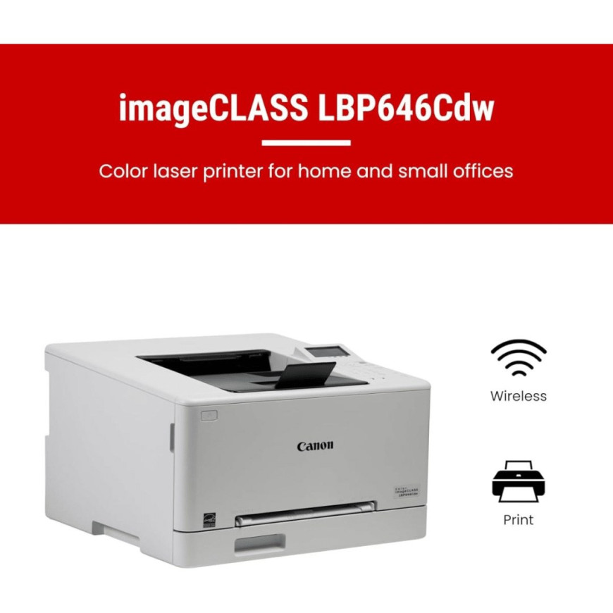 Imprimante Canon i-SENSYS LBP646Cdw laser couleur A4 (6929C007AA)