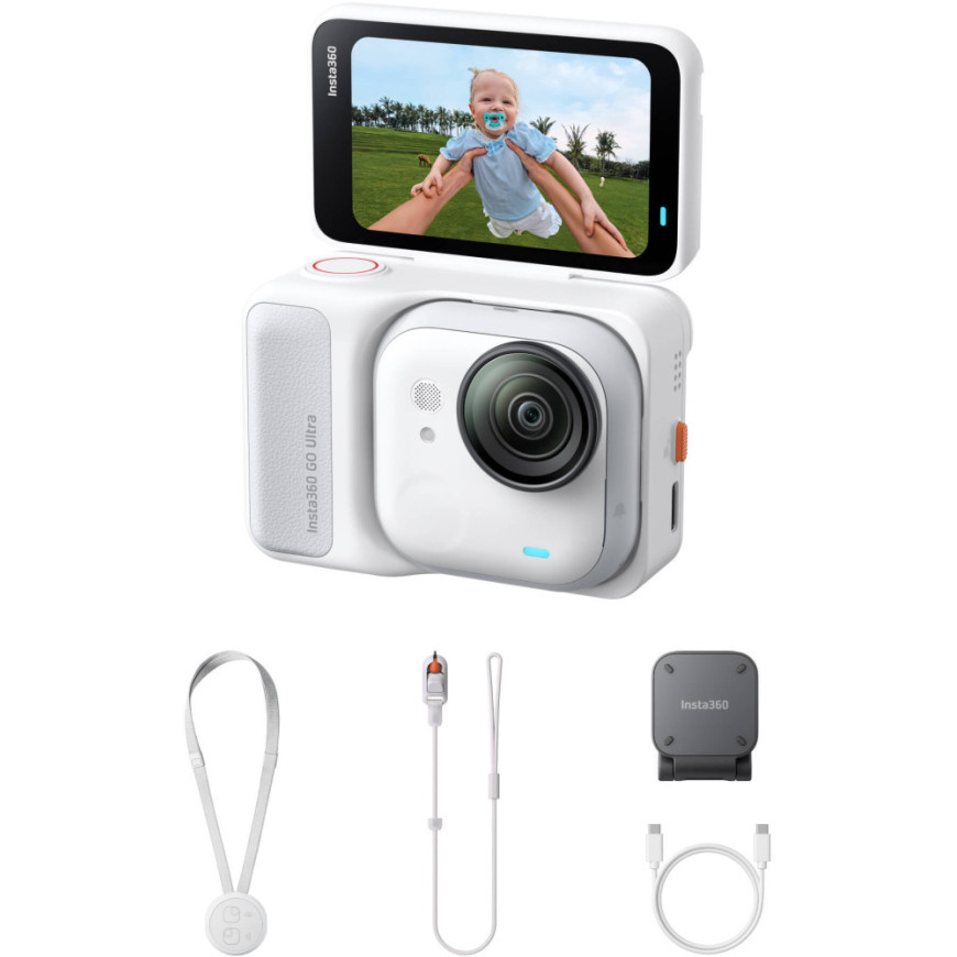 Insta360 GO Ultra - Blanc - Caméra d'action (6977644761342)