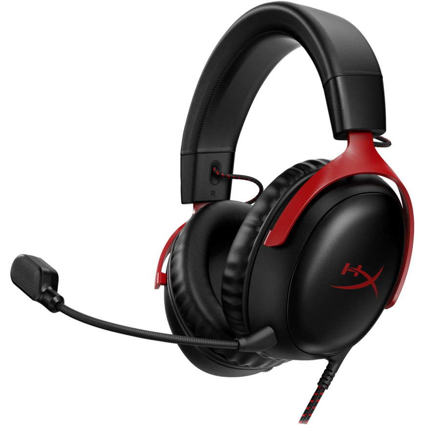 Casque Gamer HyperX Cloud III Noir Rouge (727A9AA)