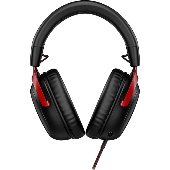 Casque Gamer HyperX Cloud III Noir Rouge (727A9AA)