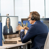 HP Voyager 4320 Microsoft Teams Certified Usb-a Headset +BT700 dongle (77Y98AA)