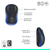 Souris Logitech sans fil M185 (910-002236)