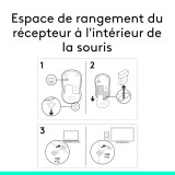 Souris Logitech sans fil M185 (910-002236)