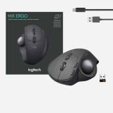 Logitech Souris MX Ergo Blutooth Mouse Graphite (910-005179)