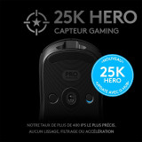 Souris gaming sans fil Logitech G Pro pour les professionnels d'eSport