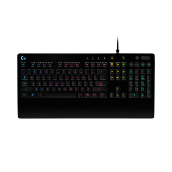 Clavier gaming G213 Prodigy de Logitech avec éclairage RVB et anti-ghosting Noir Français (Azerty)