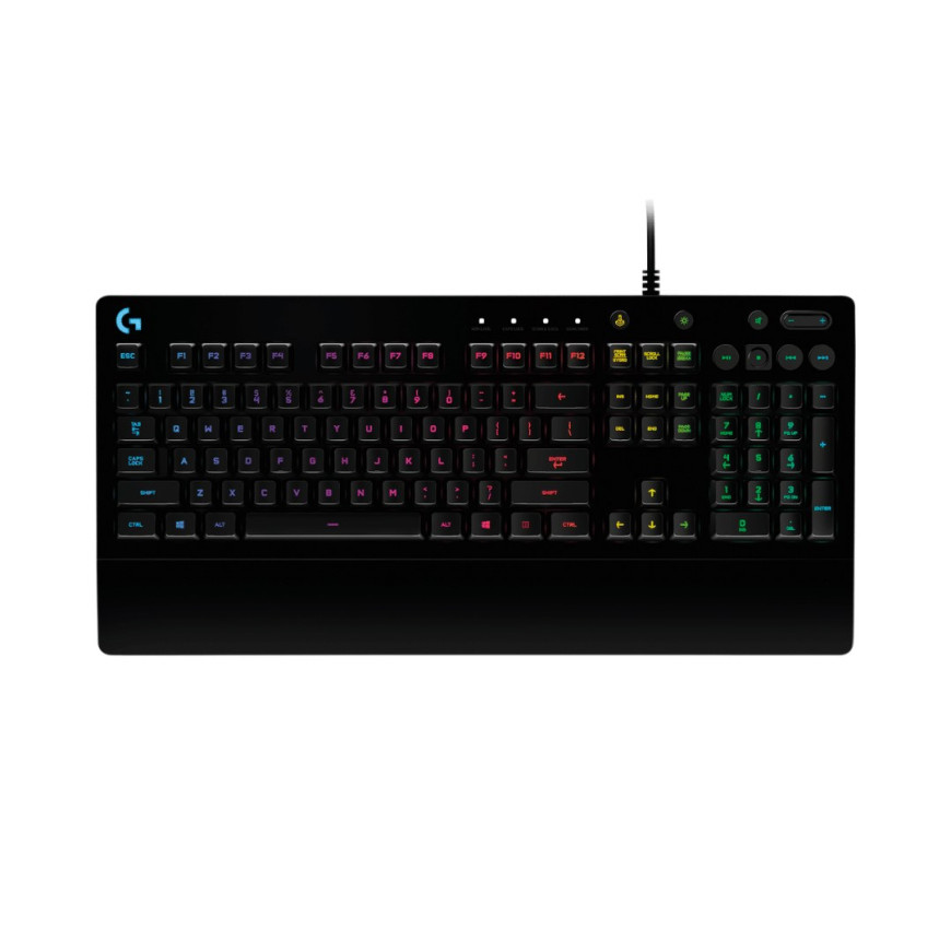 Clavier gaming G213 Prodigy de Logitech avec éclairage RVB et anti-ghosting Noir Français (Azerty)