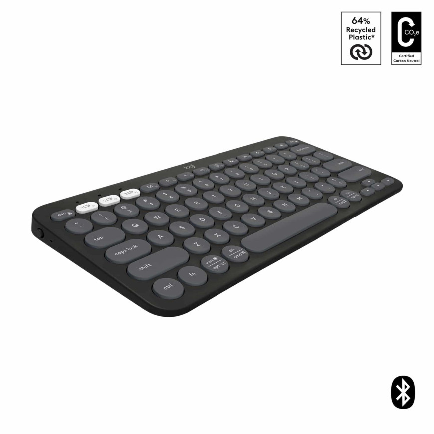 Clavier sans fil Logitech Pebble Keys 2 K380s - Français (AZERTY)