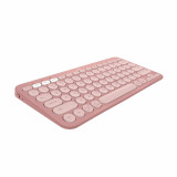 Logitech Pebble Keys 2 K380s Mini Clavier sans fil Bluetooth - Rose (920-011805)