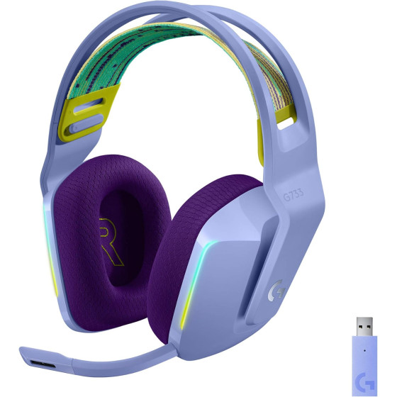 Logitech G733 Lightspeed Casque - Lilas (5099206089549)(981-000890)
