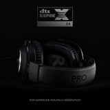 Logitech G Pro X Wireless Lightspeed Casque Gaming - Noir (981-000907)