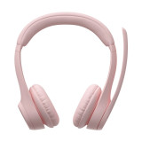 Casque Bluetooth Logitech Zone 300 Rose (981-001412)