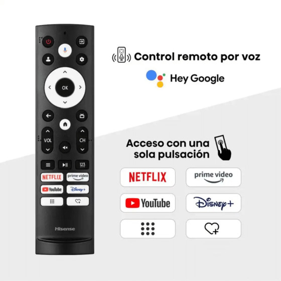 Smart TV HISENSE QLED 4K 55'' 24 Mois (HIS55Q6N)