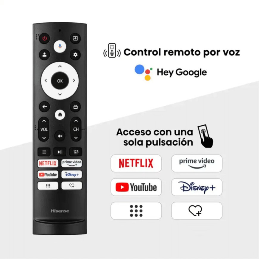 Smart TV HISENSE QLED 4K 55'' 24 Mois (HIS55Q6N)