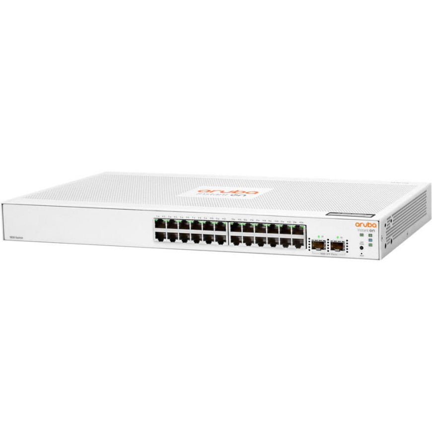 Switch Aruba IOn 1830 24G 24 ports RJ-45 10/100/1000, 2 ports SFP 1 GbE (JL812A)