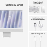 Apple iMac M4 (2024) 24" 16 Go 256 Go Argent (MD3H4FN/A)