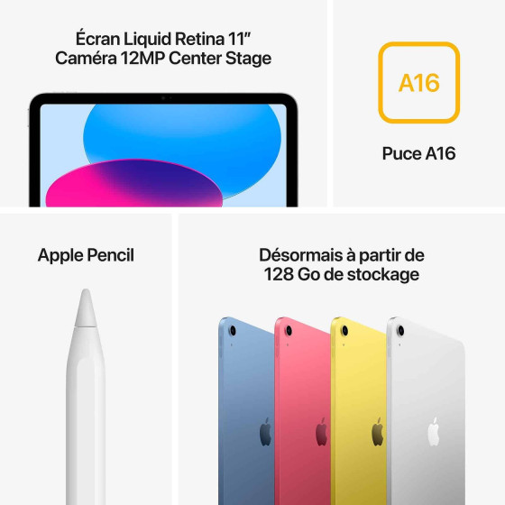 11-INCH Ipad Wi-fi 256GB - Bleu (MD4H4)