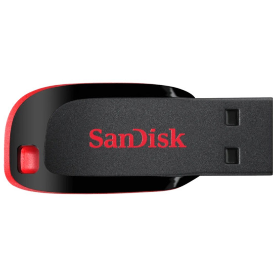 SanDisk 32GB Cruzer Blade USB 2.0 Flash Drive (SDCZ50-032G-B35)