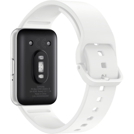 Smart Watch Samsung connectée Galaxy Fit3 – Blanc (40.0mm) (SM-R390NZSAMEA)