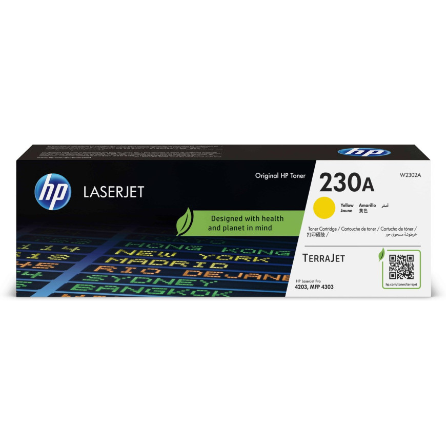Toner HP 230A jaune (W2302A) - HP LaserJet d'origine