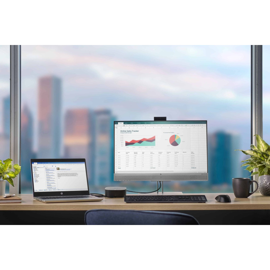 Station d'accueil Hp USB-C G5 Notebook Dock/Port replicator Wired USB 3.2, Type-C - 5TW10AA
