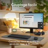 Clavier Bluetooth Logitech K250 Compact - Français (AZERTY) (920-013481)