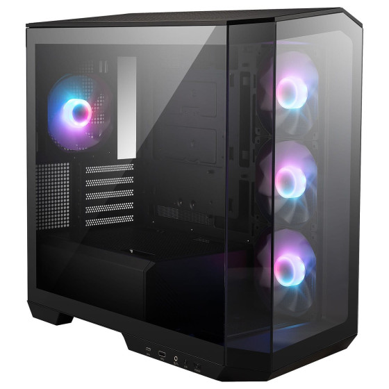 Boîtier PC Gaming MSI MAG PANO M100R PZ Noir (306-7G24R25-809)