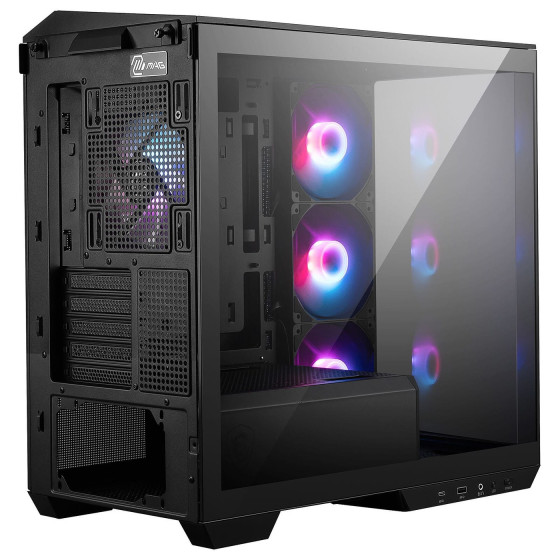 Boîtier PC Gaming MSI MAG PANO M100R PZ Noir (306-7G24R25-809)