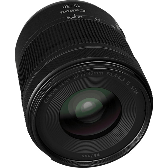 Objectif Canon RF 15-30mm F4.5-6.3 IS STM - Compatible appareils photo Canon (5775C005AA)