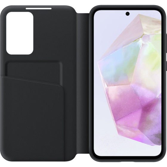 Étui Smart View avec porte-carte pour Galaxy A35 5G (EF-ZA356CBEGWW)
