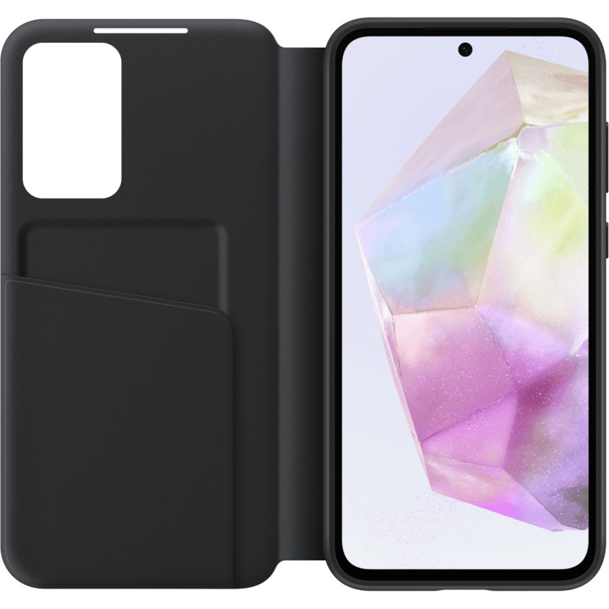 Étui Smart View avec porte-carte pour Galaxy A35 5G (EF-ZA356CBEGWW)